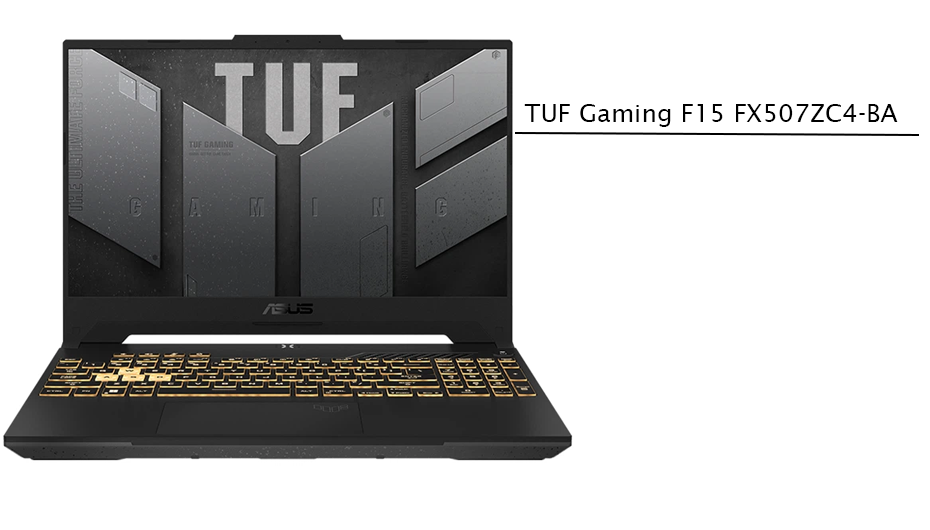 بهترین لپ تاپ های زیر 50 میلیون تومان | TUF Gaming F15 FX507ZC4-BA | آداک